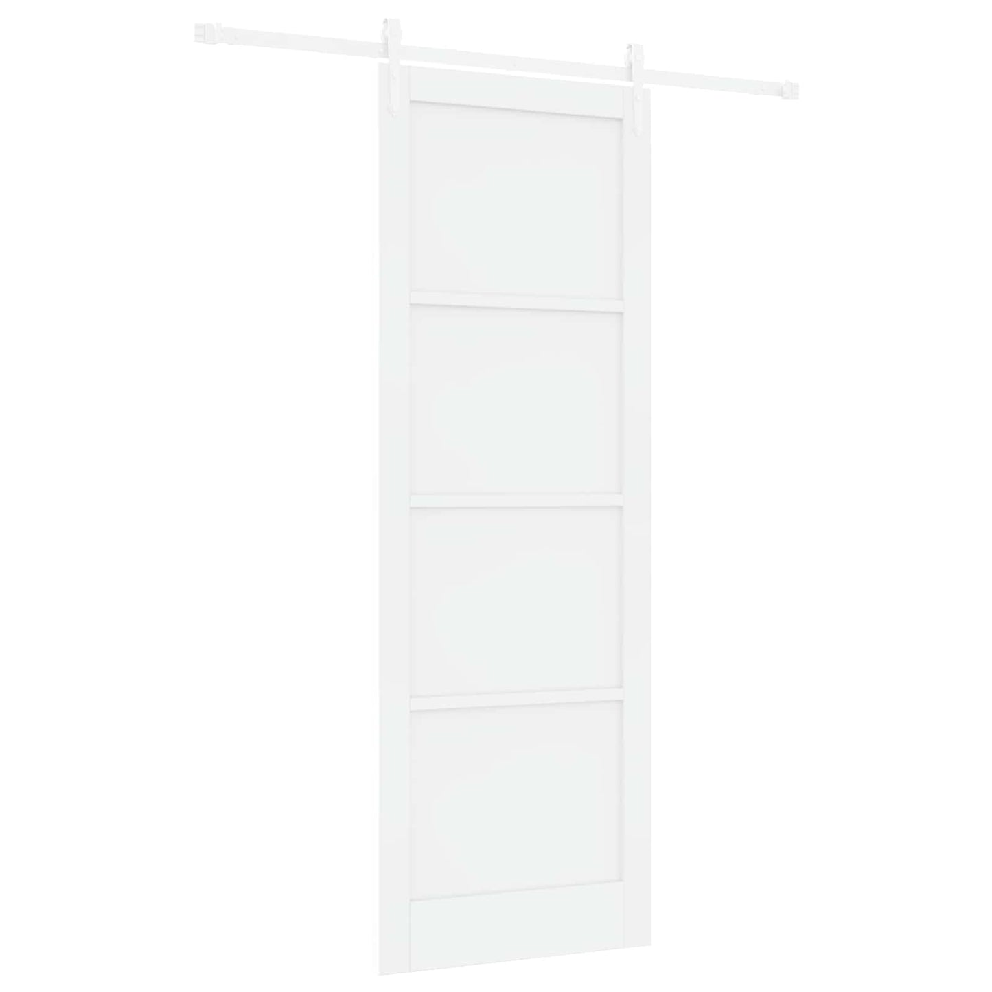 Csúszó ajtó ORKDAL Fehér 83 x 232 cm Tömör Fenyőfa