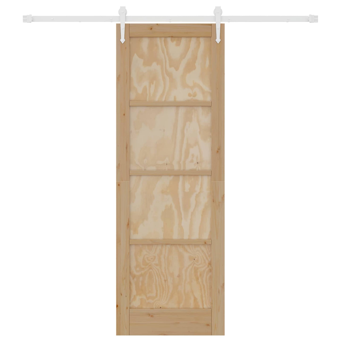 Csúszó ajtó ORKDAL Természetes és Fehér 73,5 x 211 cm