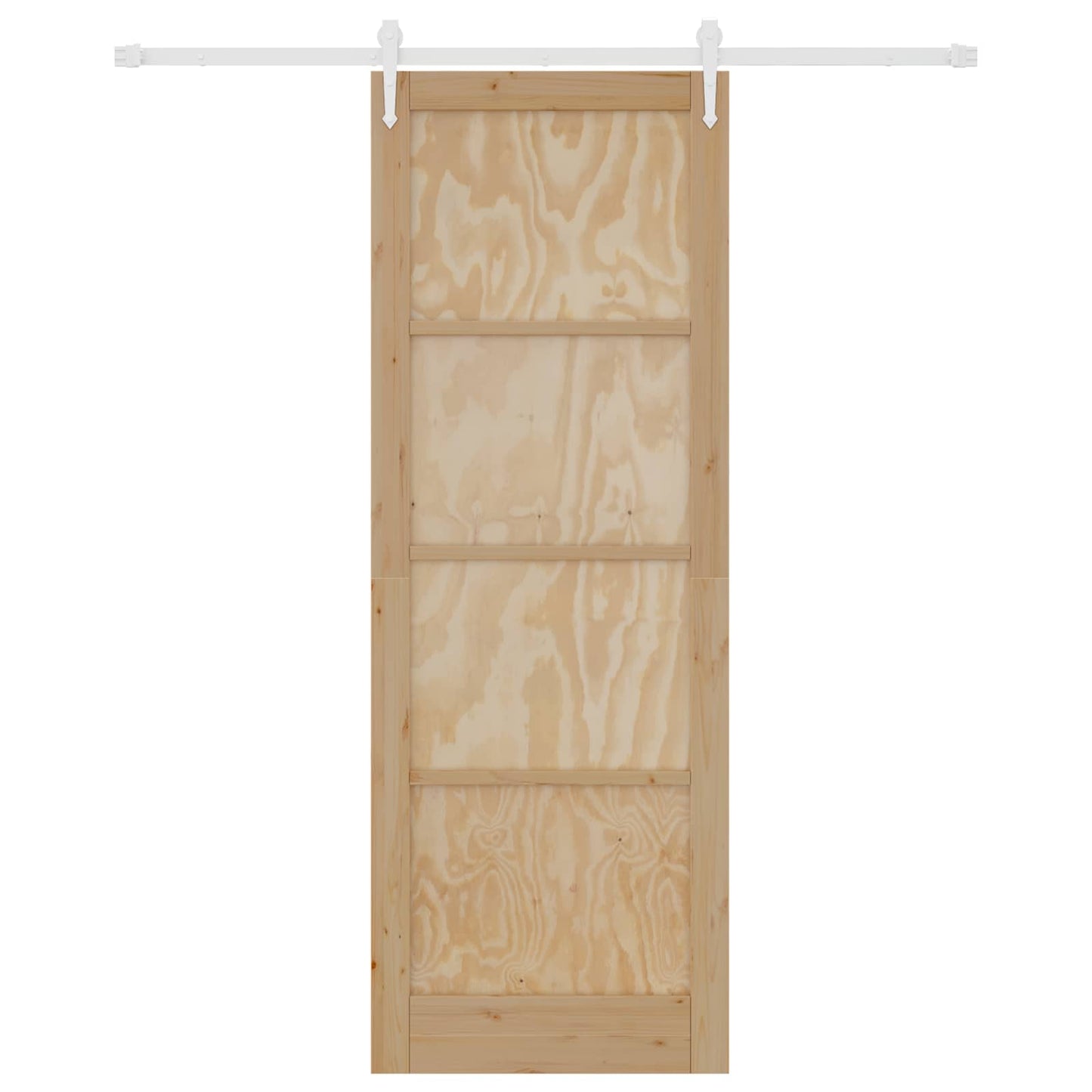 Csúszó ajtó ORKDAL Természetes és Fehér 83 x 232 cm