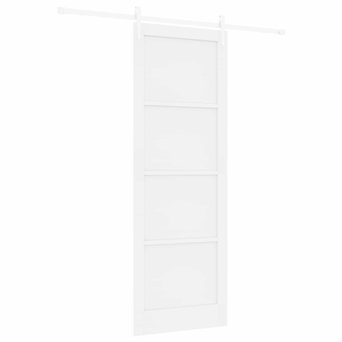 Csúszó ajtó ORKDAL Fehér 83 x 232 cm Tömör Fenyőfa