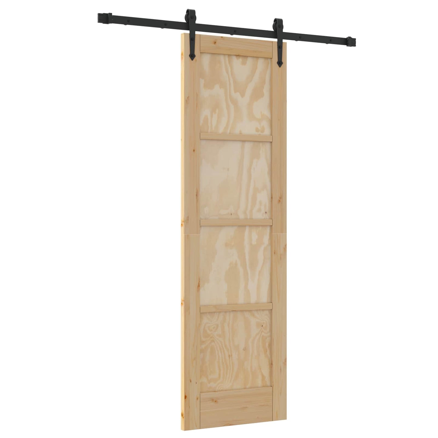 Csúszó ajtó ORKDAL Természetes 61 x 198,5 cm Tömör Fenyőfa