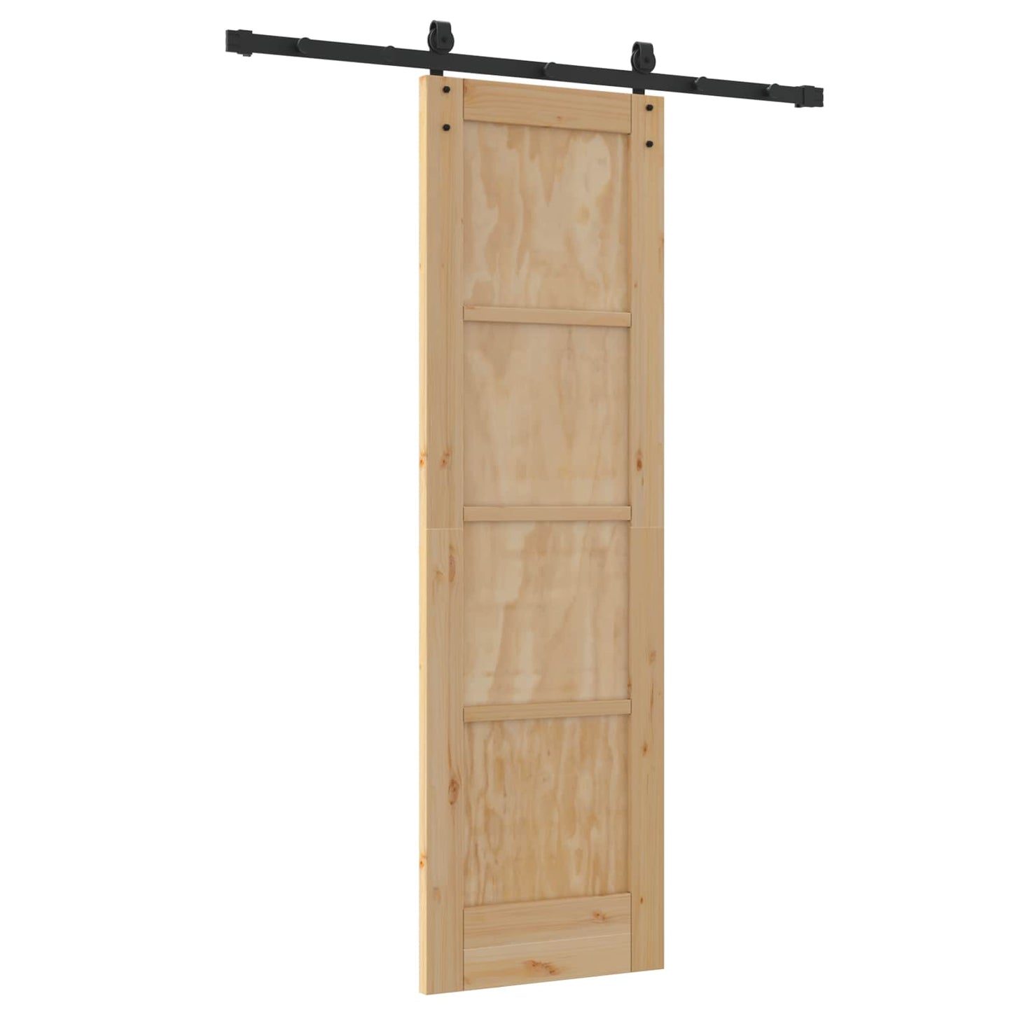 Csúszó ajtó ORKDAL Természetes 61 x 198,5 cm Tömör Fenyőfa