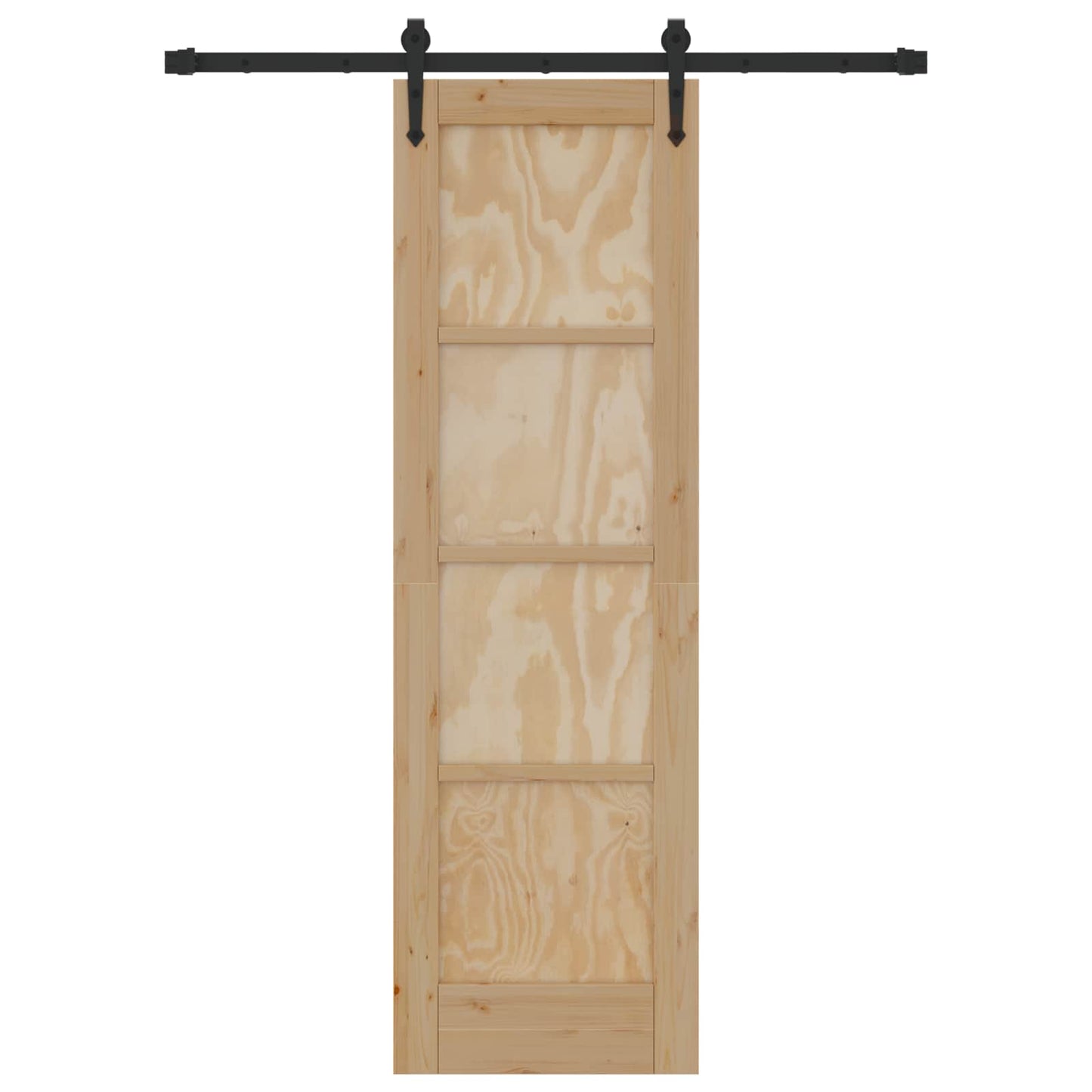 Csúszó ajtó ORKDAL Természetes 61 x 198,5 cm Tömör Fenyőfa