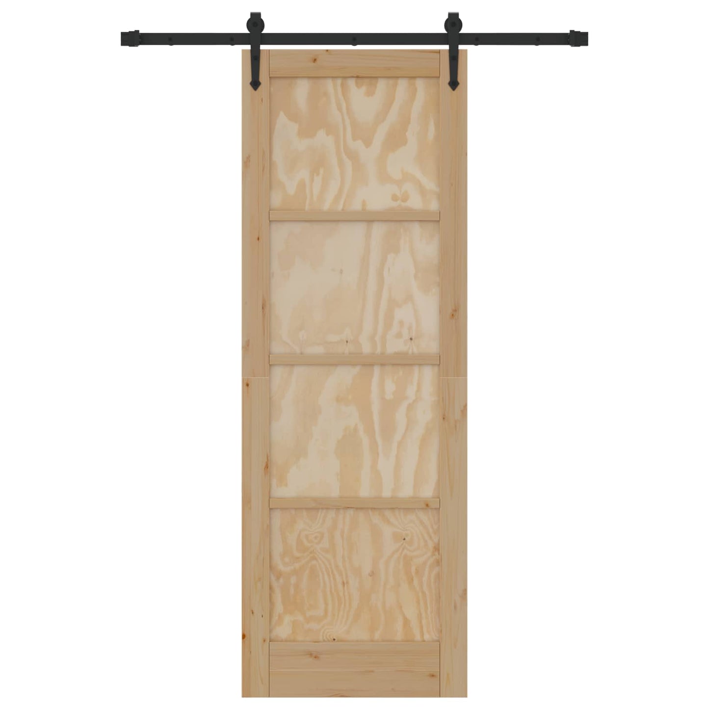 Csúszó ajtó ORKDAL Természetes 73,5 x 211 cm Tömör Fenyőfa