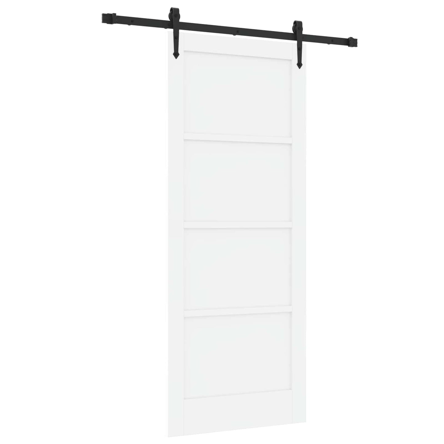 Csúszó ajtó ORKDAL Fehér 83 x 202 cm Tömör Fenyőfa