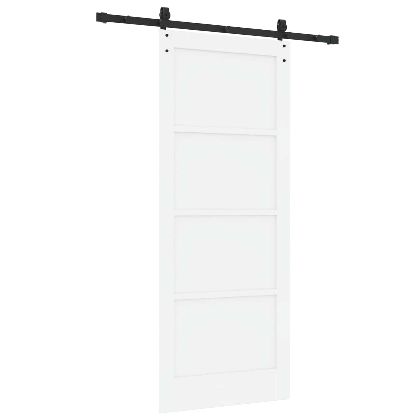 Csúszó ajtó ORKDAL Fehér 83 x 202 cm Tömör Fenyőfa