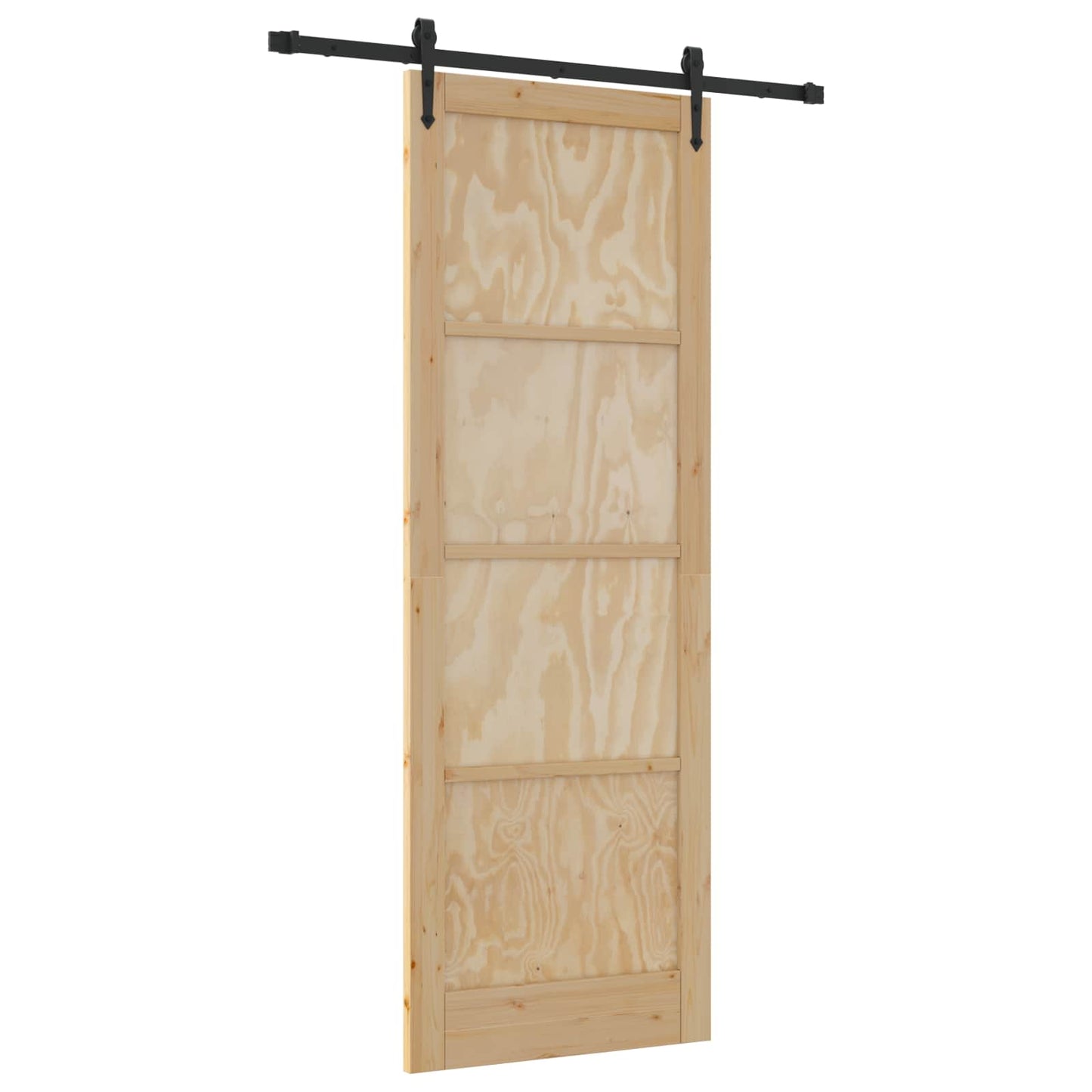 Csúszó ajtó ORKDAL Természetes 83 x 232 cm Tömör Fenyőfa