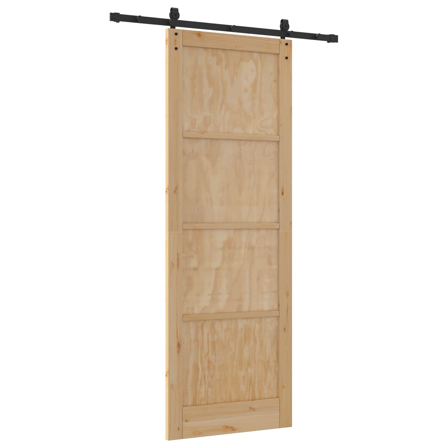 Csúszó ajtó ORKDAL Természetes 83 x 232 cm Tömör Fenyőfa