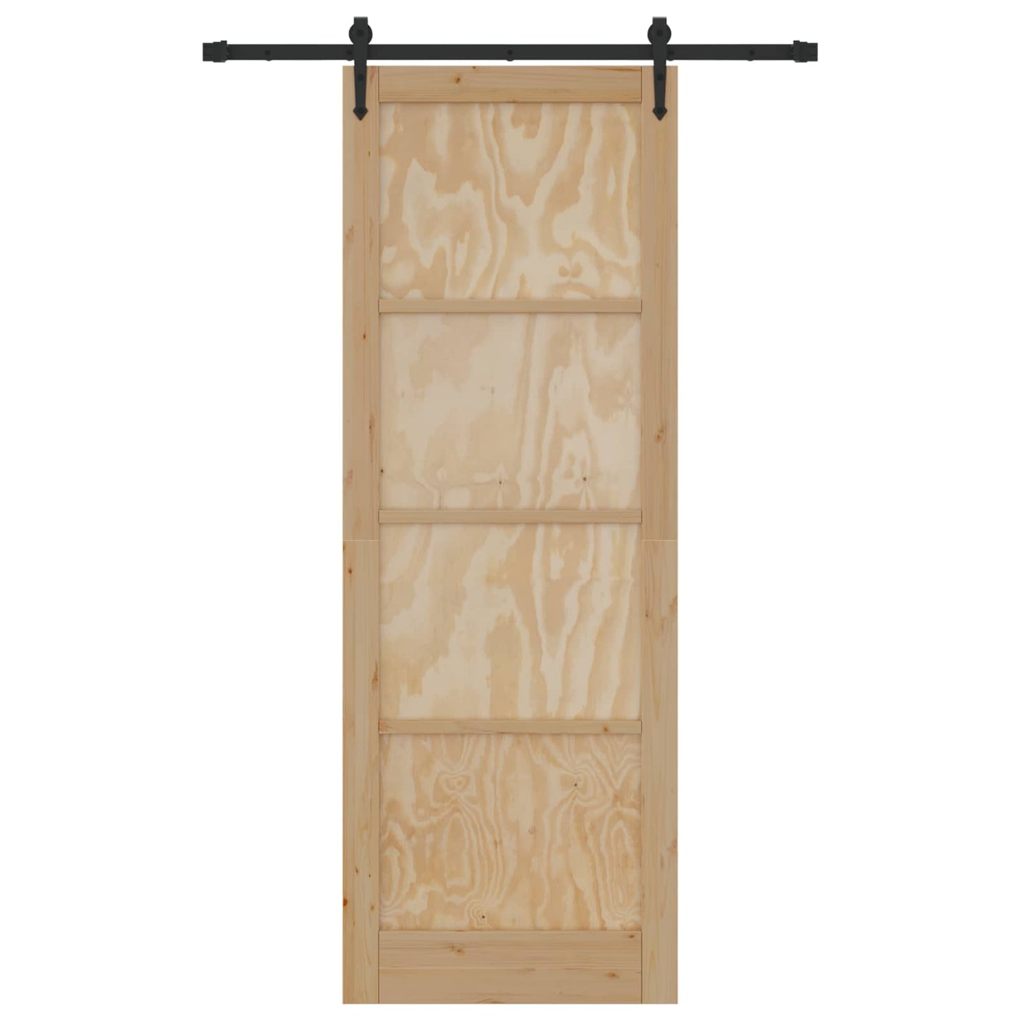 Csúszó ajtó ORKDAL Természetes 83 x 232 cm Tömör Fenyőfa