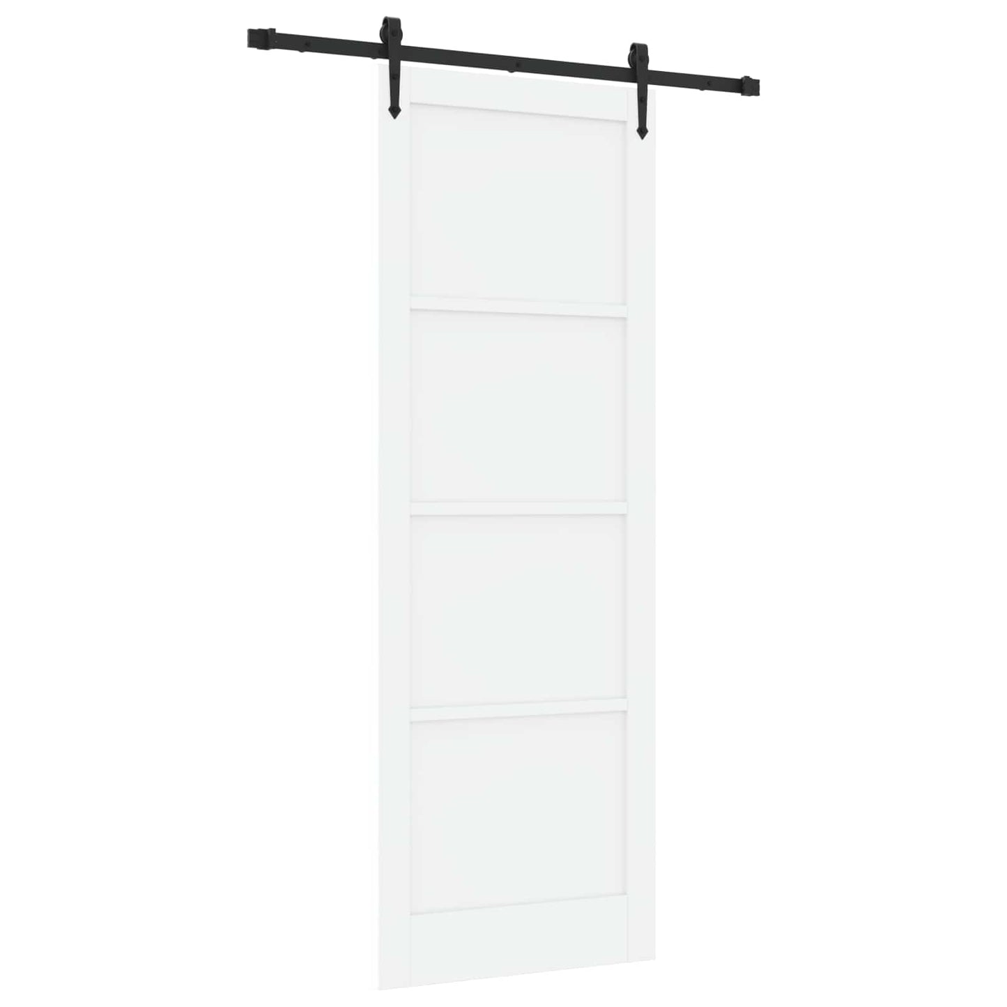 Csúszó ajtó ORKDAL Fehér 83 x 232 cm Tömör Fenyőfa