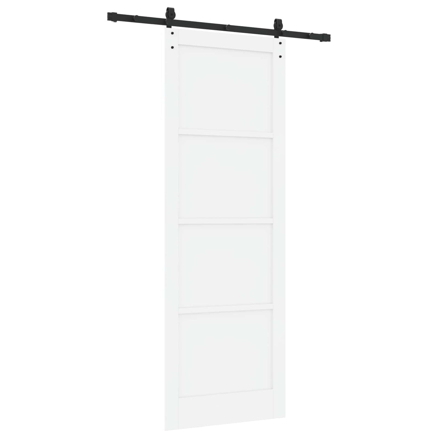 Csúszó ajtó ORKDAL Fehér 83 x 232 cm Tömör Fenyőfa