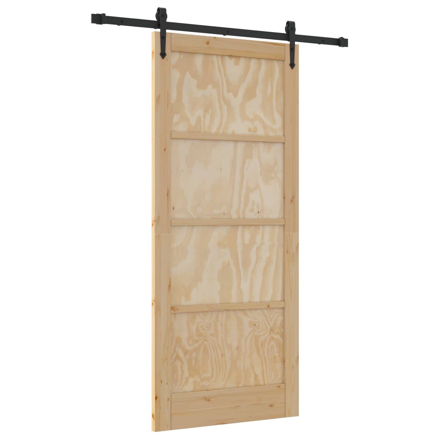 Csúszó ajtó ORKDAL Természetes 86 x 198,5 cm Tömör Fenyőfa