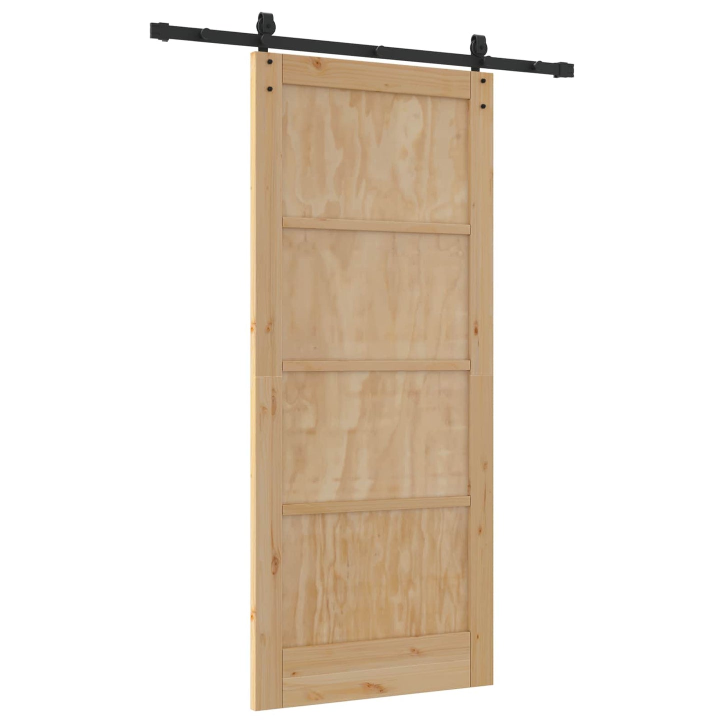 Csúszó ajtó ORKDAL Természetes 86 x 198,5 cm Tömör Fenyőfa