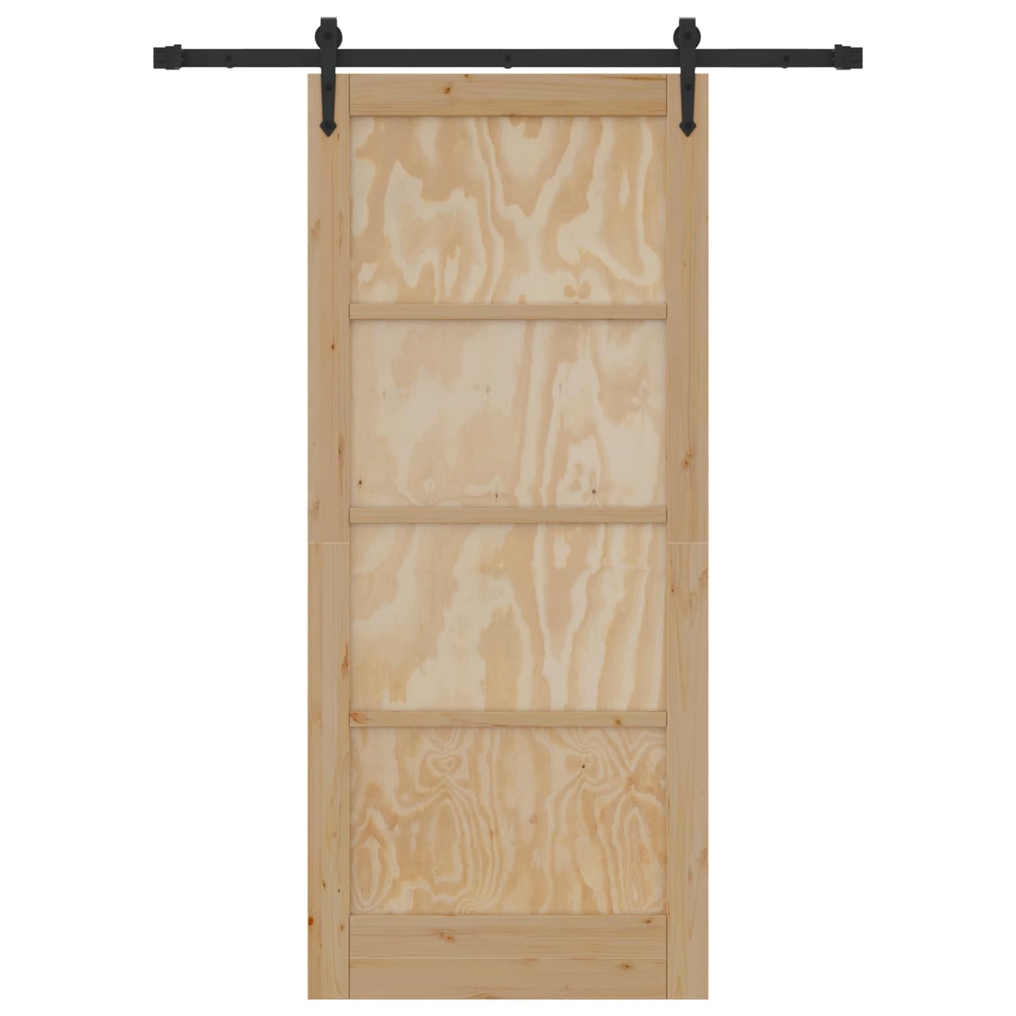 Csúszó ajtó ORKDAL Természetes 86 x 198,5 cm Tömör Fenyőfa