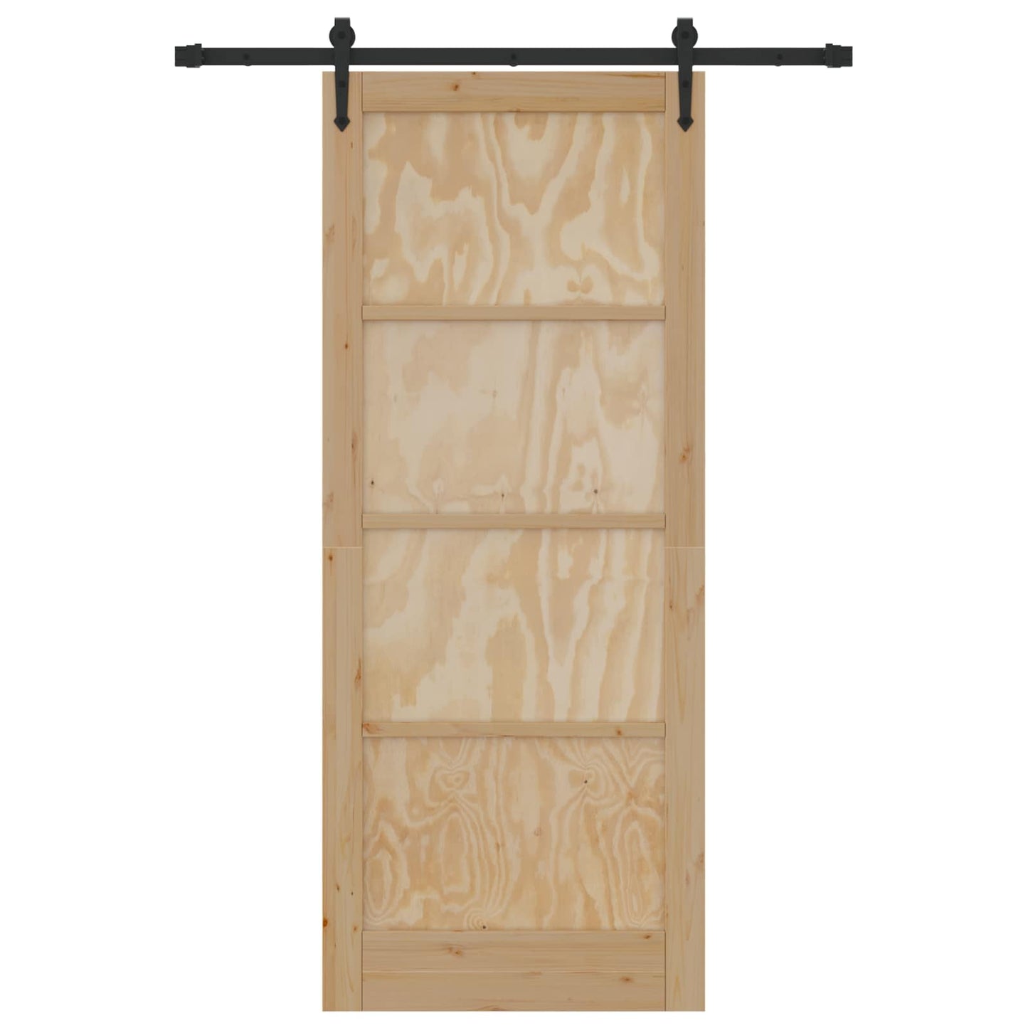 Csúszó ajtó ORKDAL Természetes 86 x 211 cm Tömör Fenyőfa
