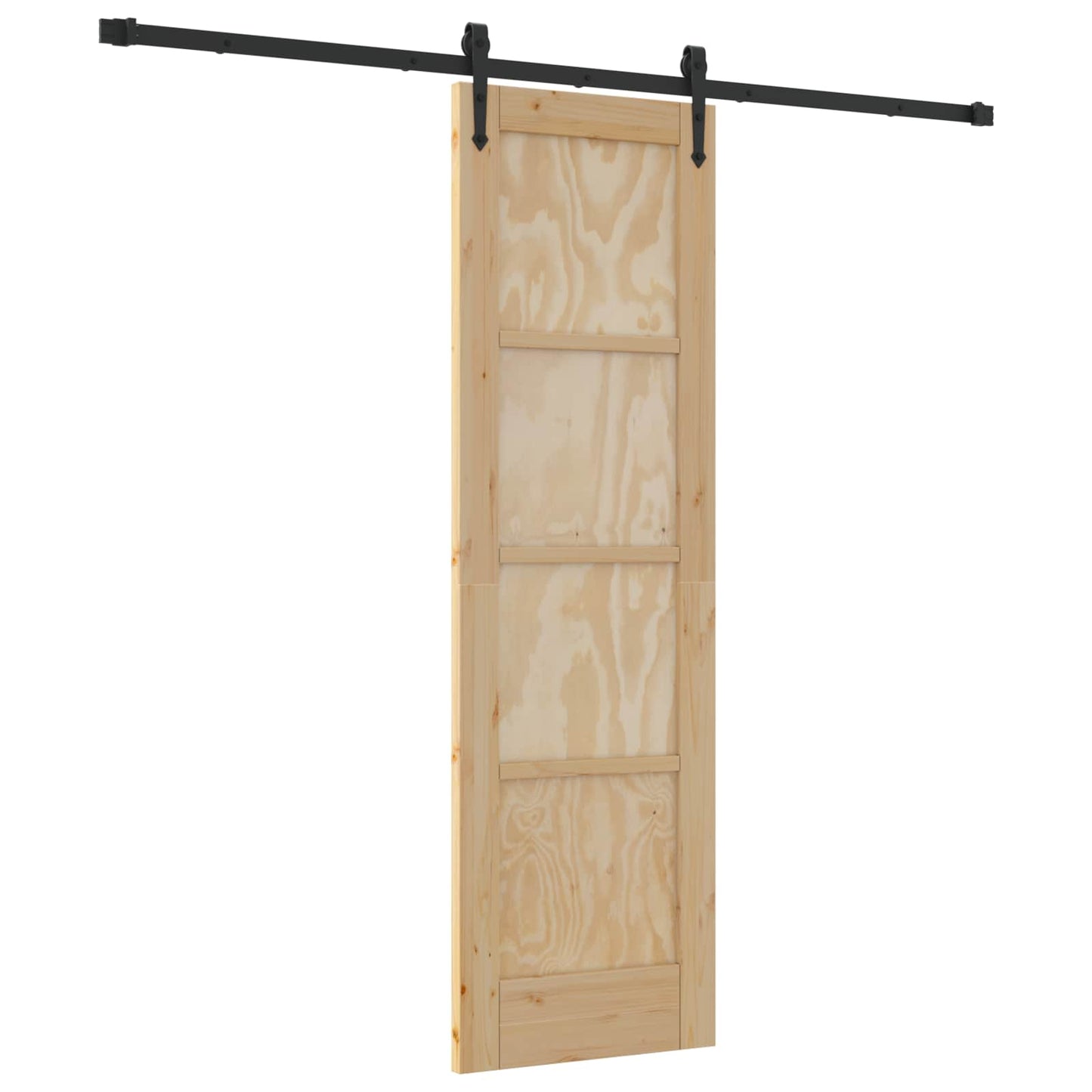 Csúszó ajtó ORKDAL Természetes 61 x 198,5 cm Tömör Fenyőfa