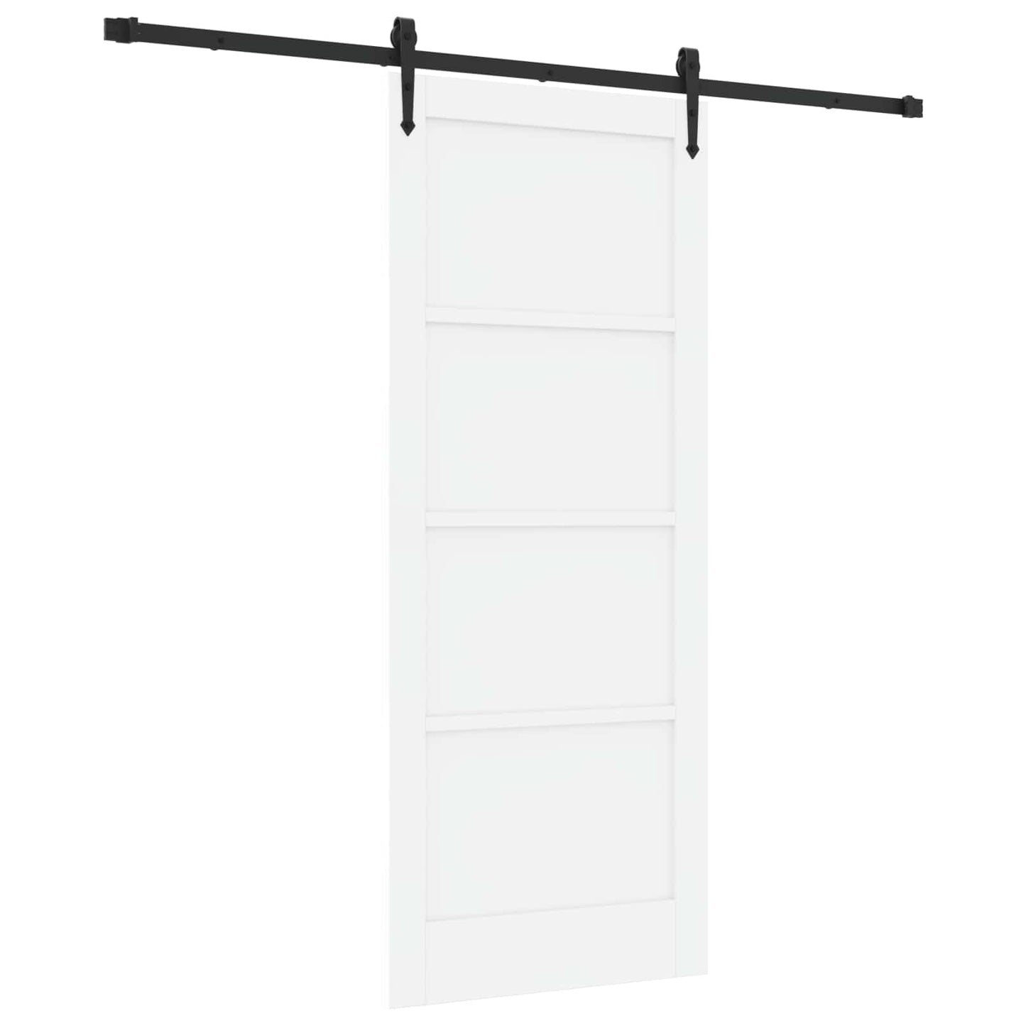 Csúszó ajtó ORKDAL Fehér 83 x 202 cm Tömör Fenyőfa