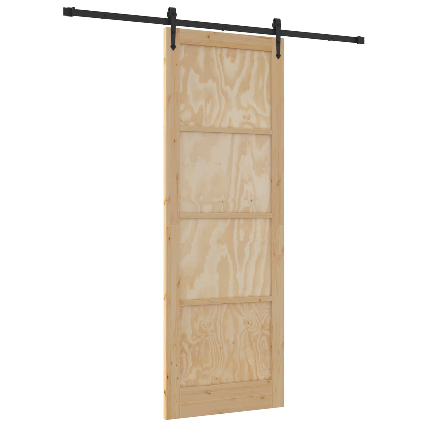 Csúszó ajtó ORKDAL Természetes 83 x 232 cm Tömör Fenyőfa
