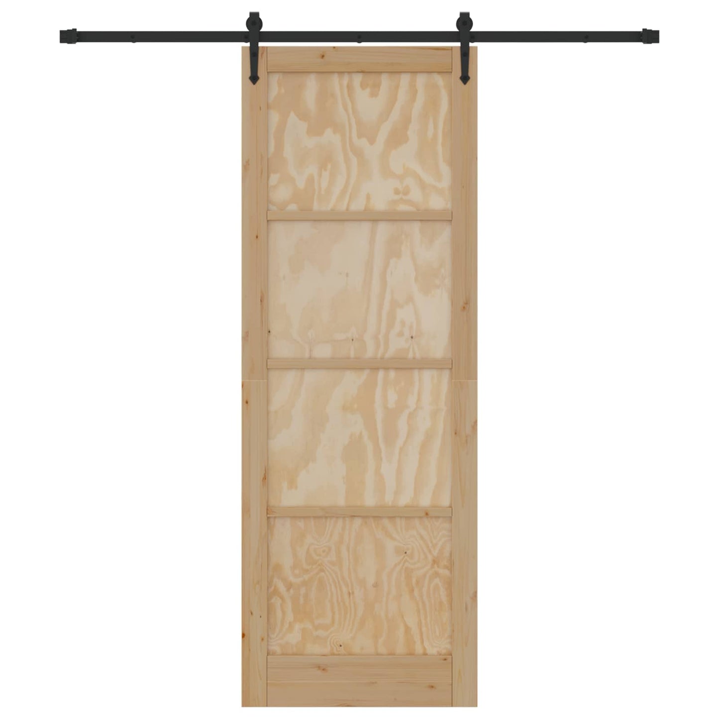 Csúszó ajtó ORKDAL Természetes 83 x 232 cm Tömör Fenyőfa