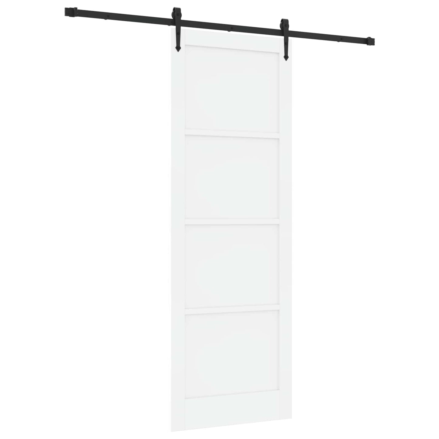 Csúszó ajtó ORKDAL Fehér 83 x 232 cm Tömör Fenyőfa