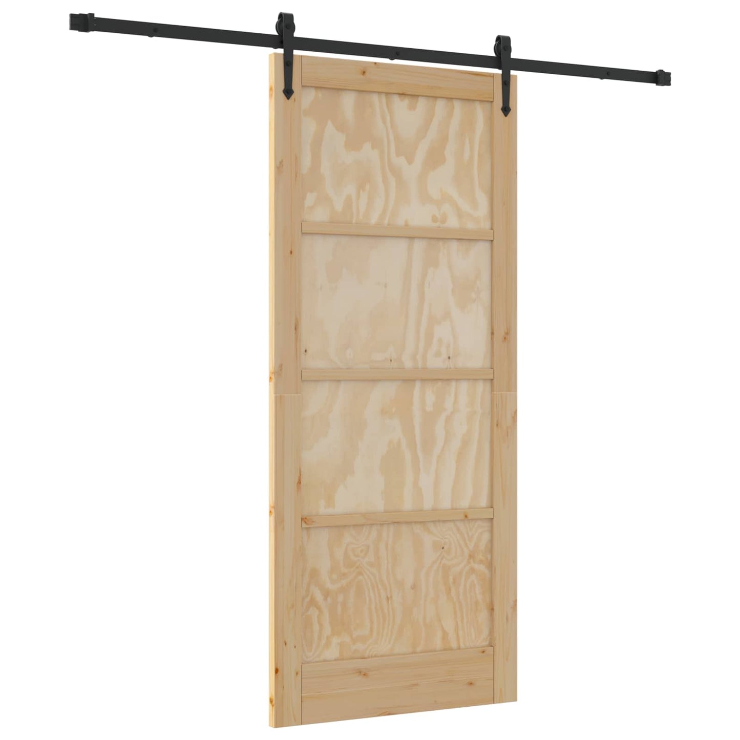 Csúszó ajtó ORKDAL Természetes 86 x 198,5 cm Tömör Fenyőfa