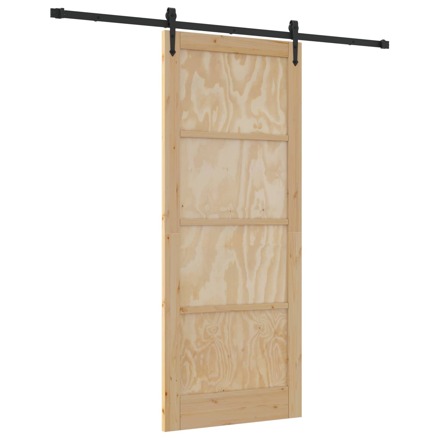 Csúszó ajtó ORKDAL Természetes 86 x 211 cm Tömör Fenyőfa