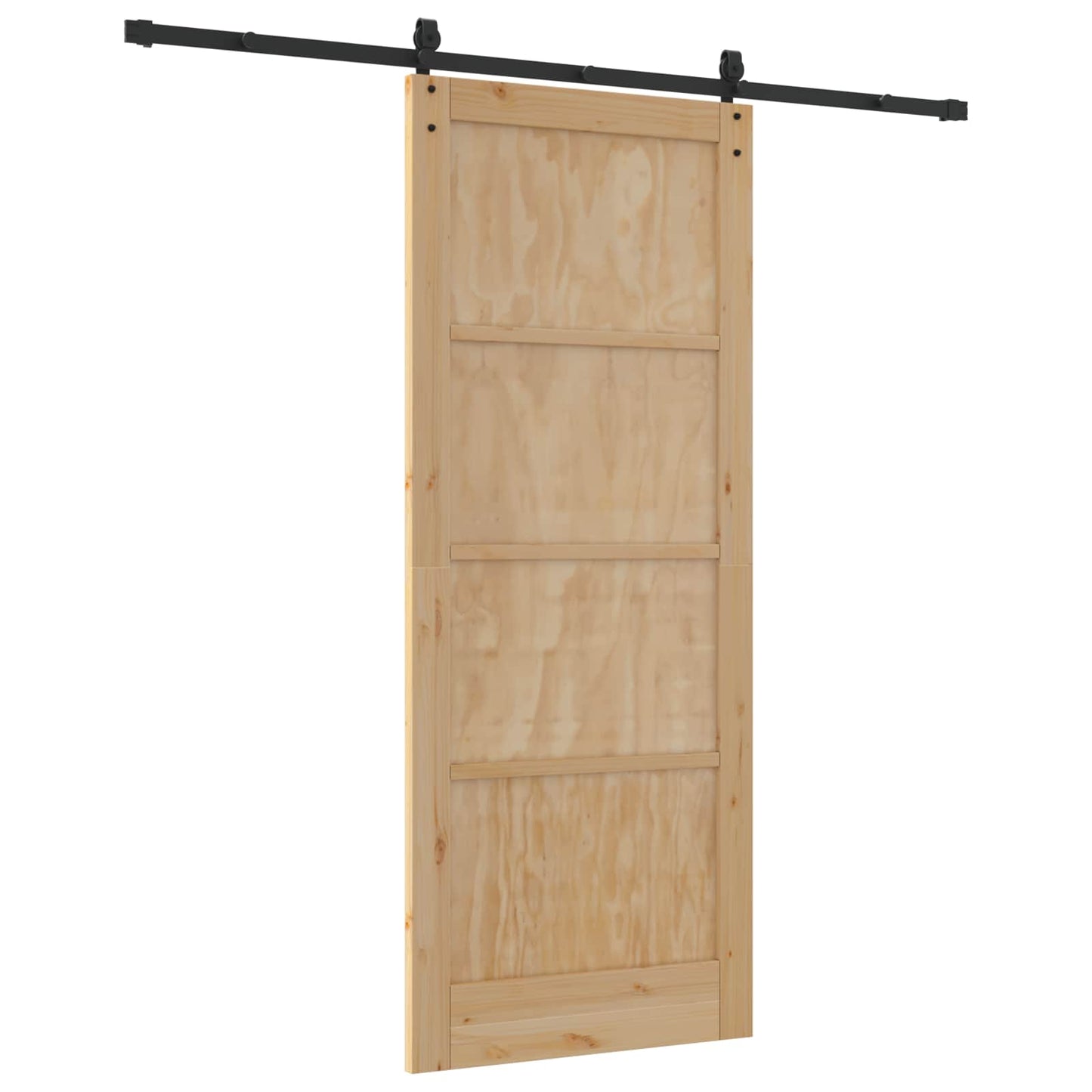 Csúszó ajtó ORKDAL Természetes 86 x 211 cm Tömör Fenyőfa