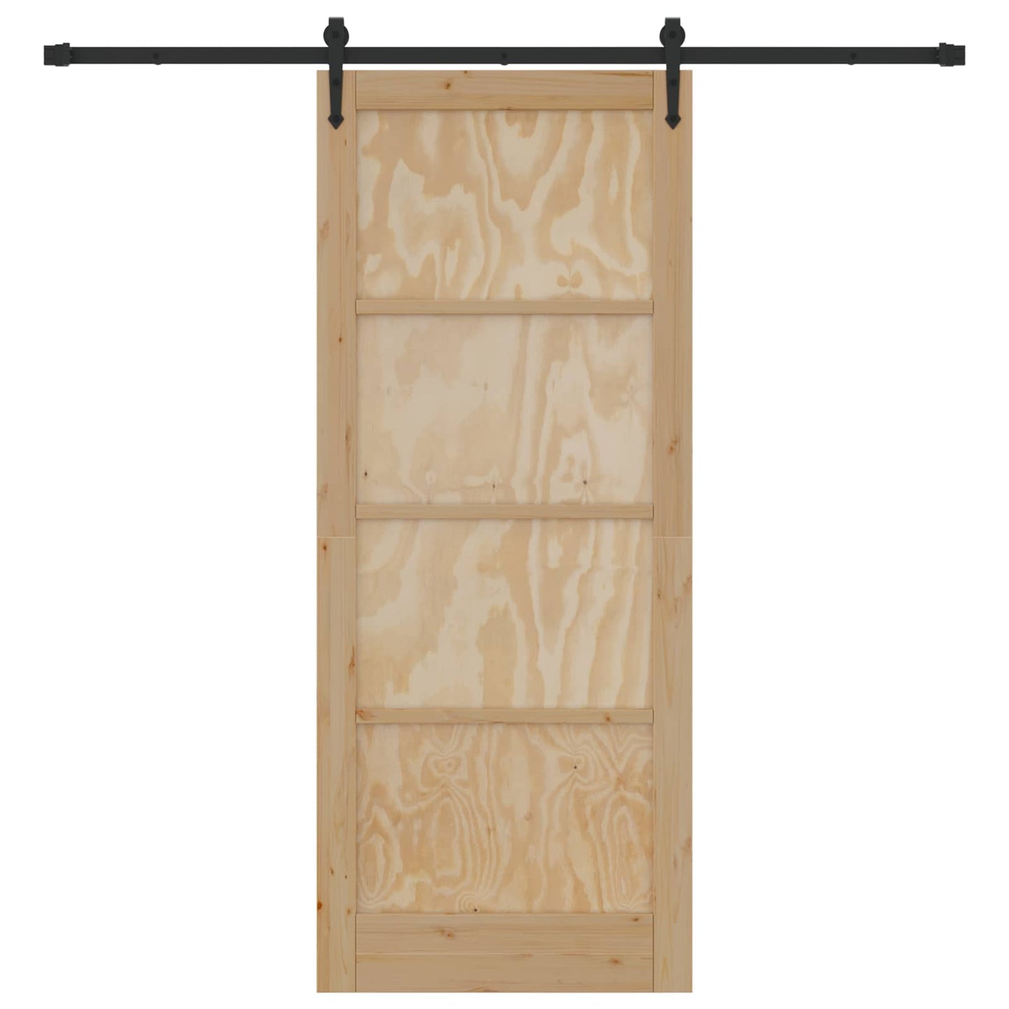 Csúszó ajtó ORKDAL Természetes 86 x 211 cm Tömör Fenyőfa