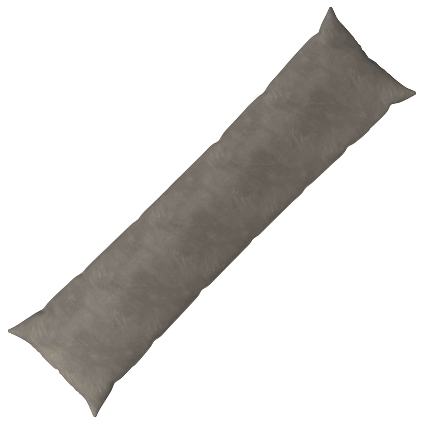 Párna párnával HEERLEN Világosszürke 40 x 145 cm Bársony