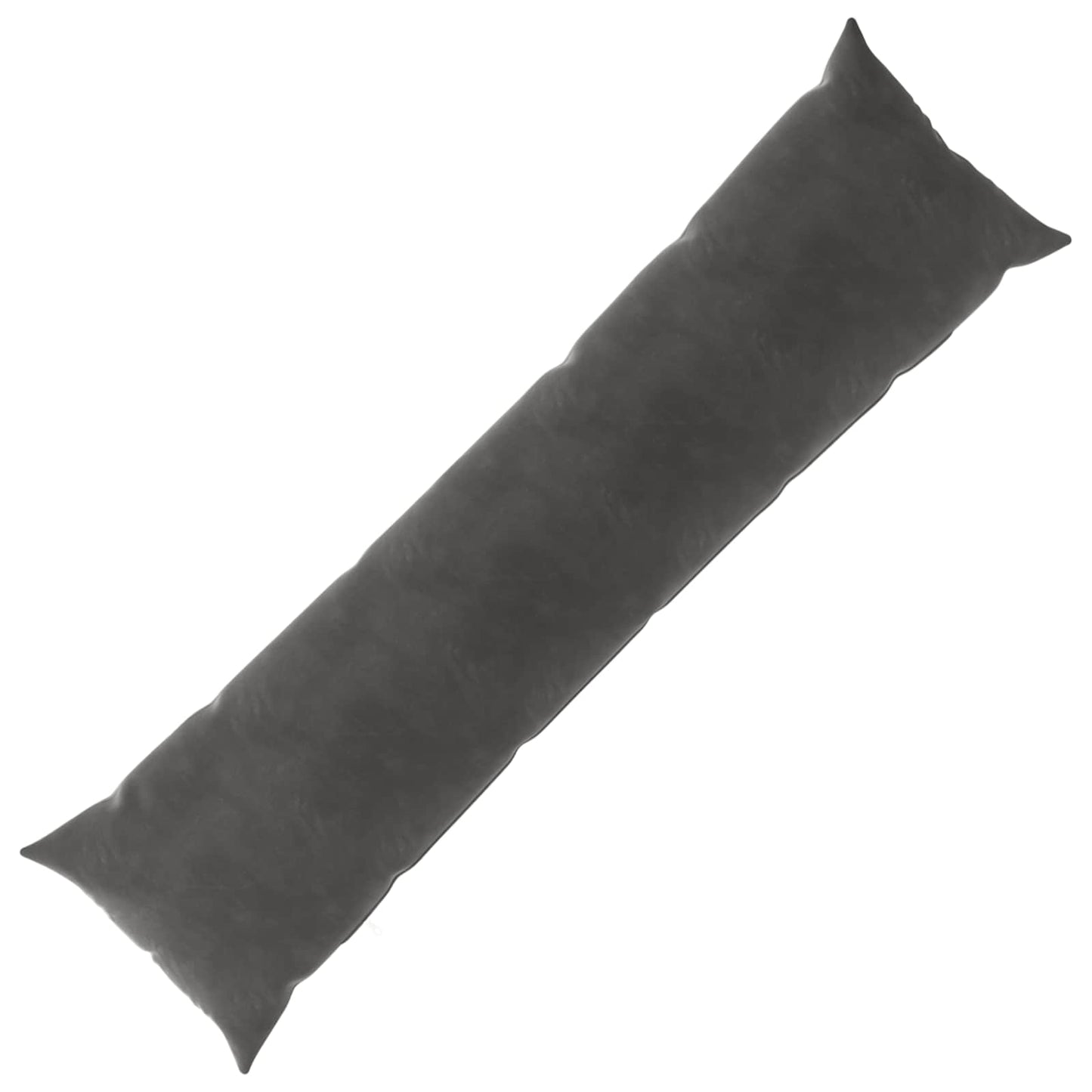 Párna párnával HEERLEN Sötétszürke 40 x 145 cm Bársony