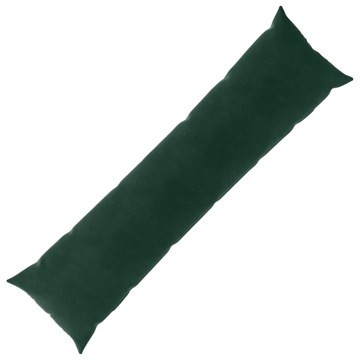 Párna párnával HEERLEN Sötétzöld 40 x 145 cm Bársony
