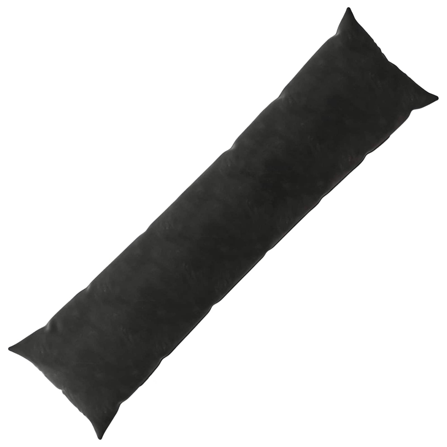 Párna párnával HEERLEN Fekete 40 x 145 cm Bársony