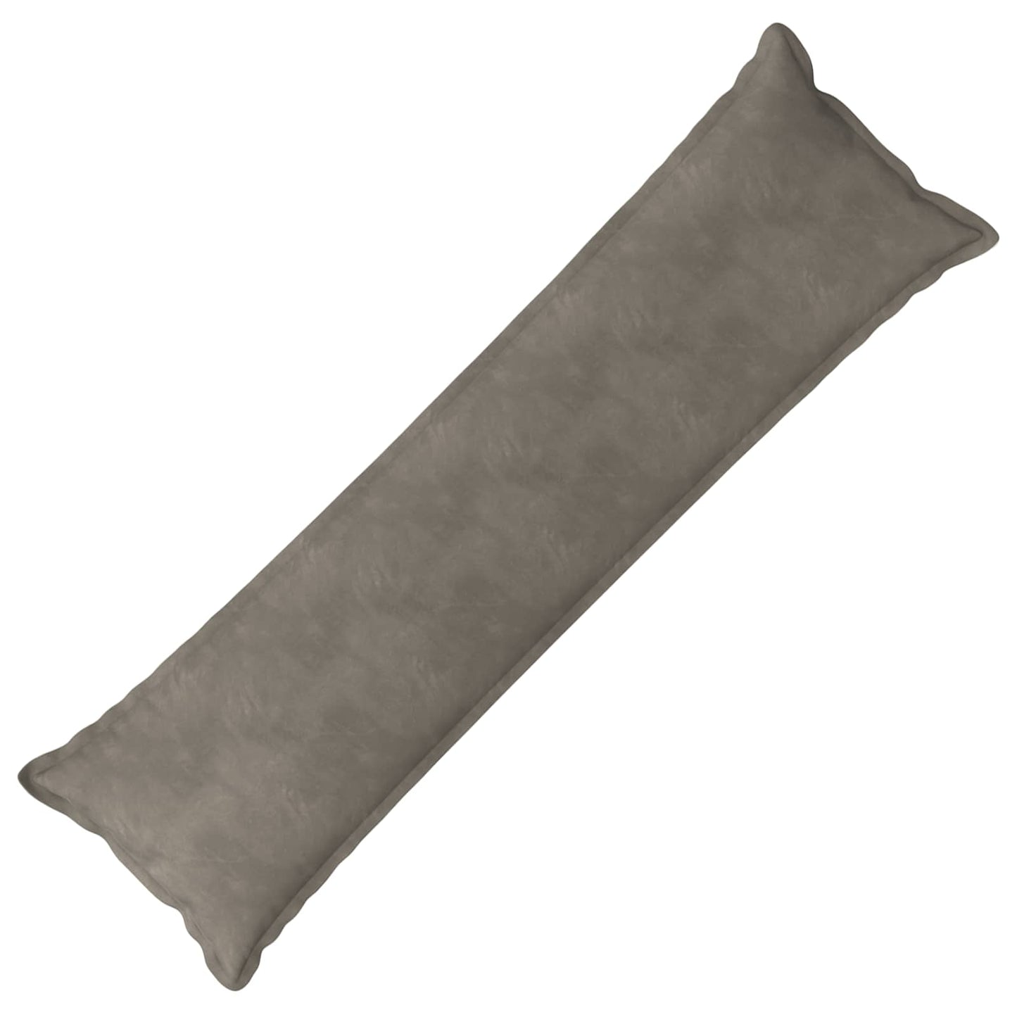 Párna párnával HOUTEN Világosszürke 40 x 145 cm Bársony