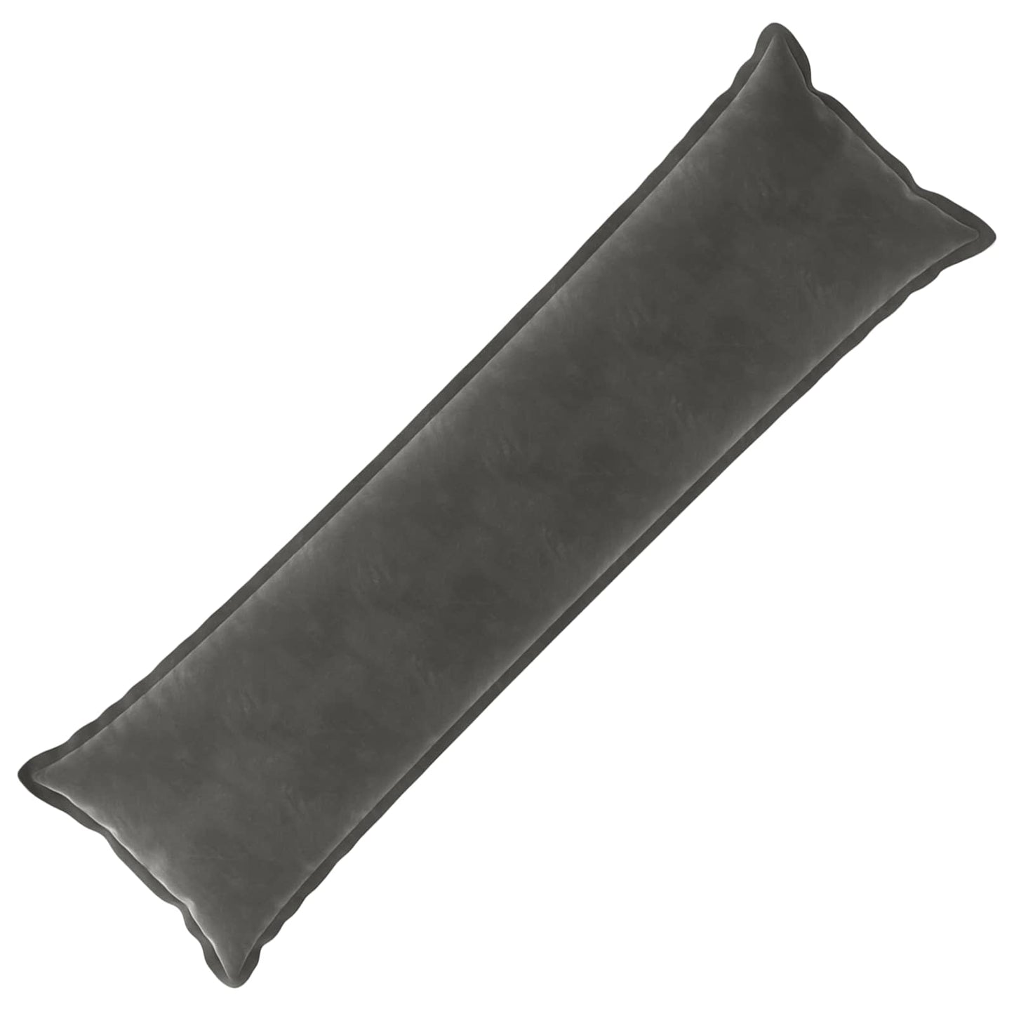 Párna párnával HOUTEN Sötétszürke 40 x 145 cm Bársony