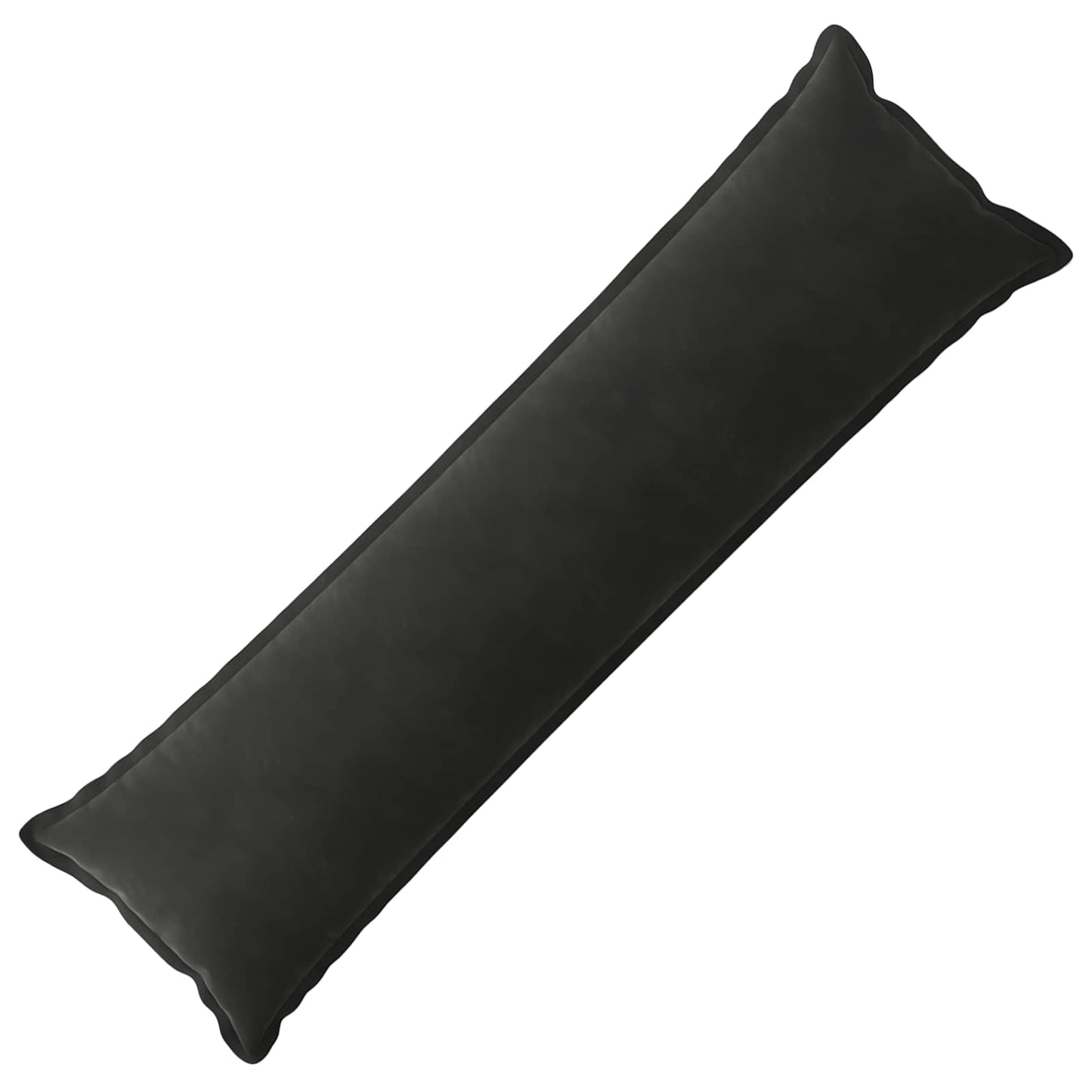 Párna párnával HOUTEN Fekete 40 x 145 cm Bársony