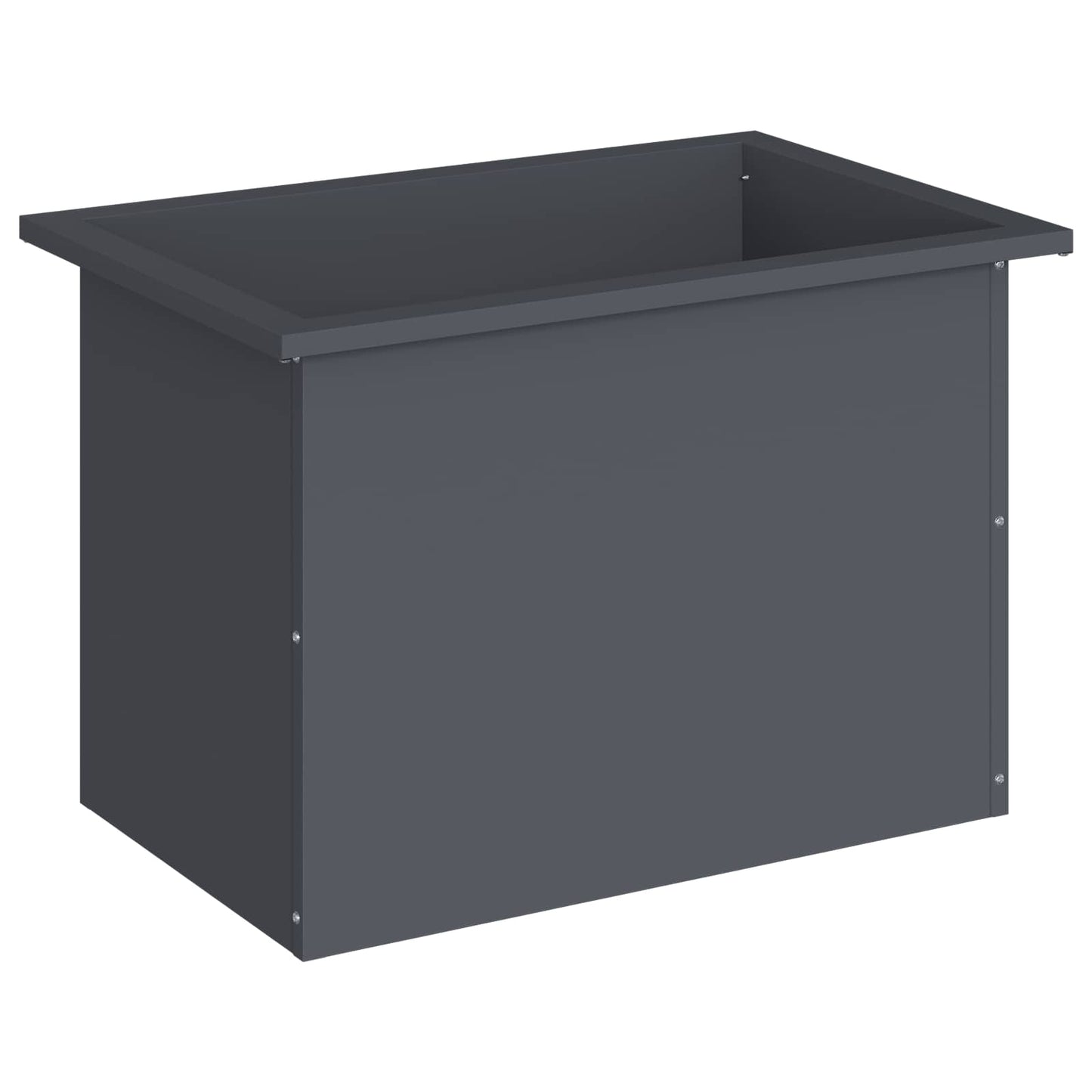 Led-es kerti virágláda Antracit 40 x 60 x 40 cm Acél