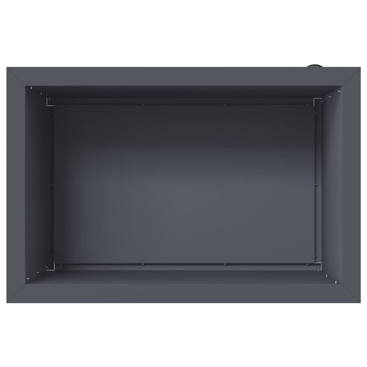 Led-es kerti virágláda Antracit 40 x 60 x 40 cm Acél