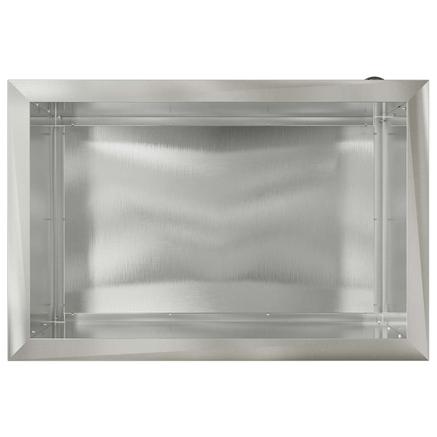 Led-es kerti virágláda Ezüst 40 x 60 x 40 cm Rozsdamentes Acél