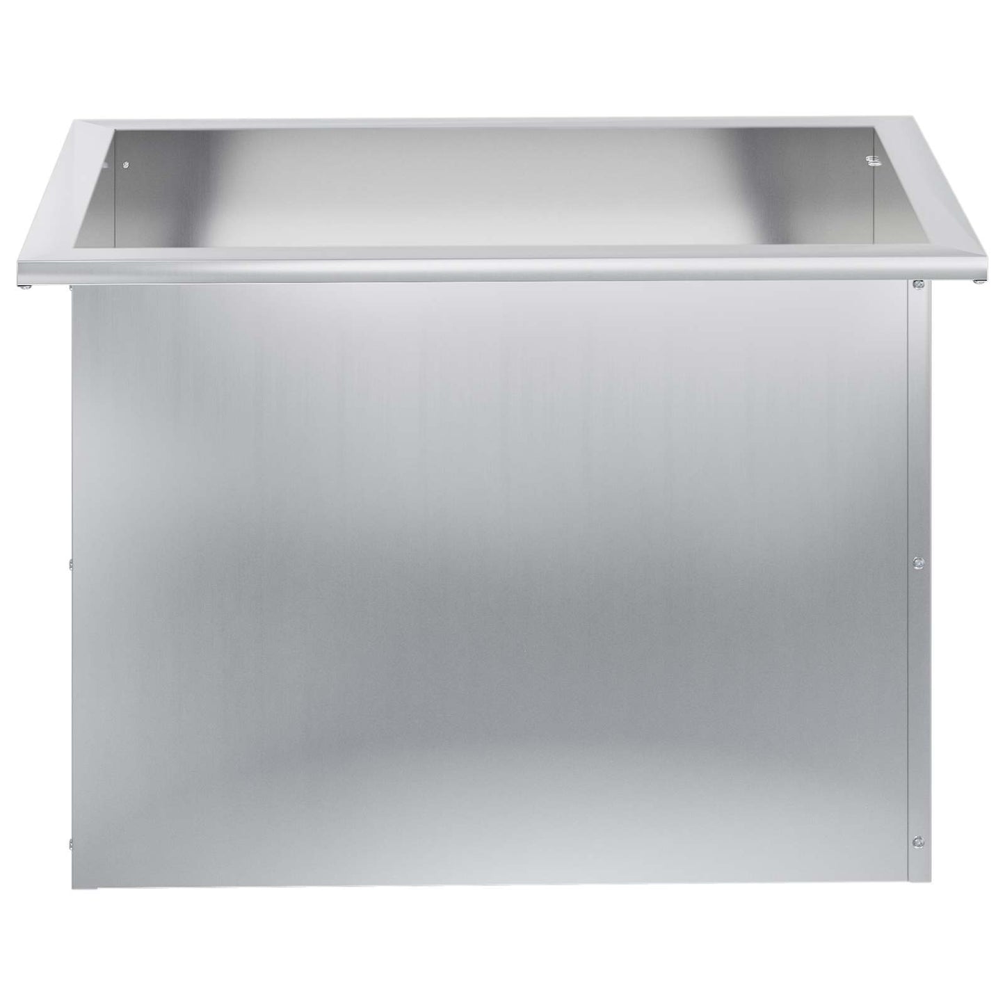Led-es kerti virágláda Ezüst 40 x 60 x 40 cm Horganyzott Acél