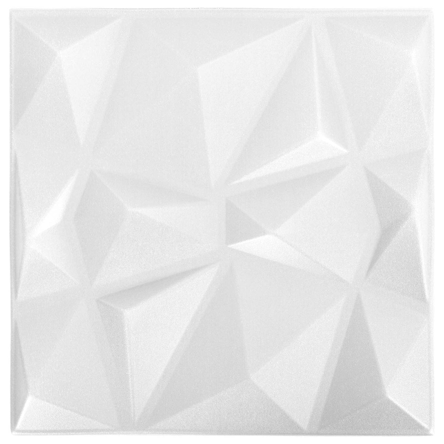 Fali panelek 24 db 50 x 50 cm Gyémánt Fehér XPS Hab