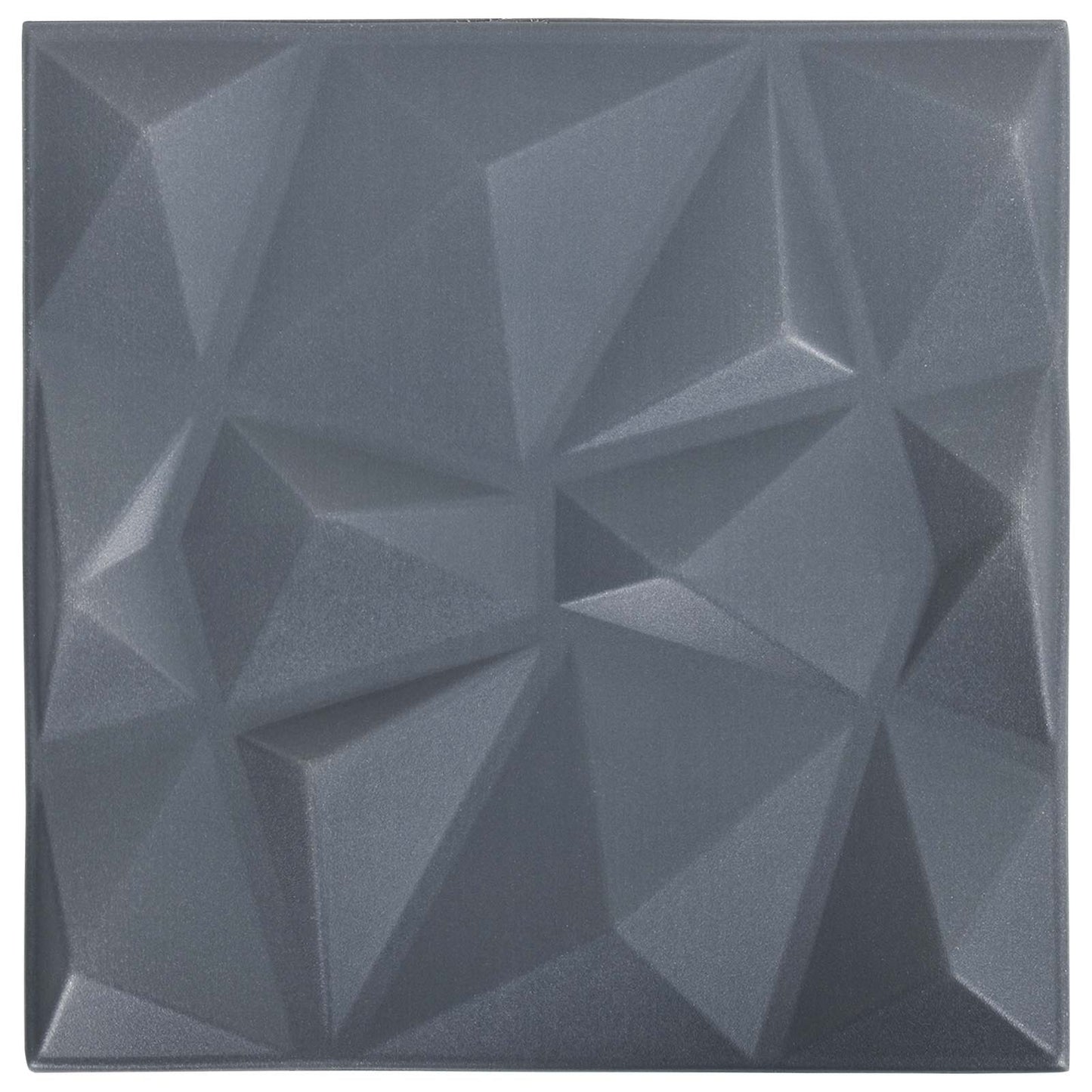 Fali panelek 24 pcs Gyémánt Szürke 50 x 50 cm XPS Hab