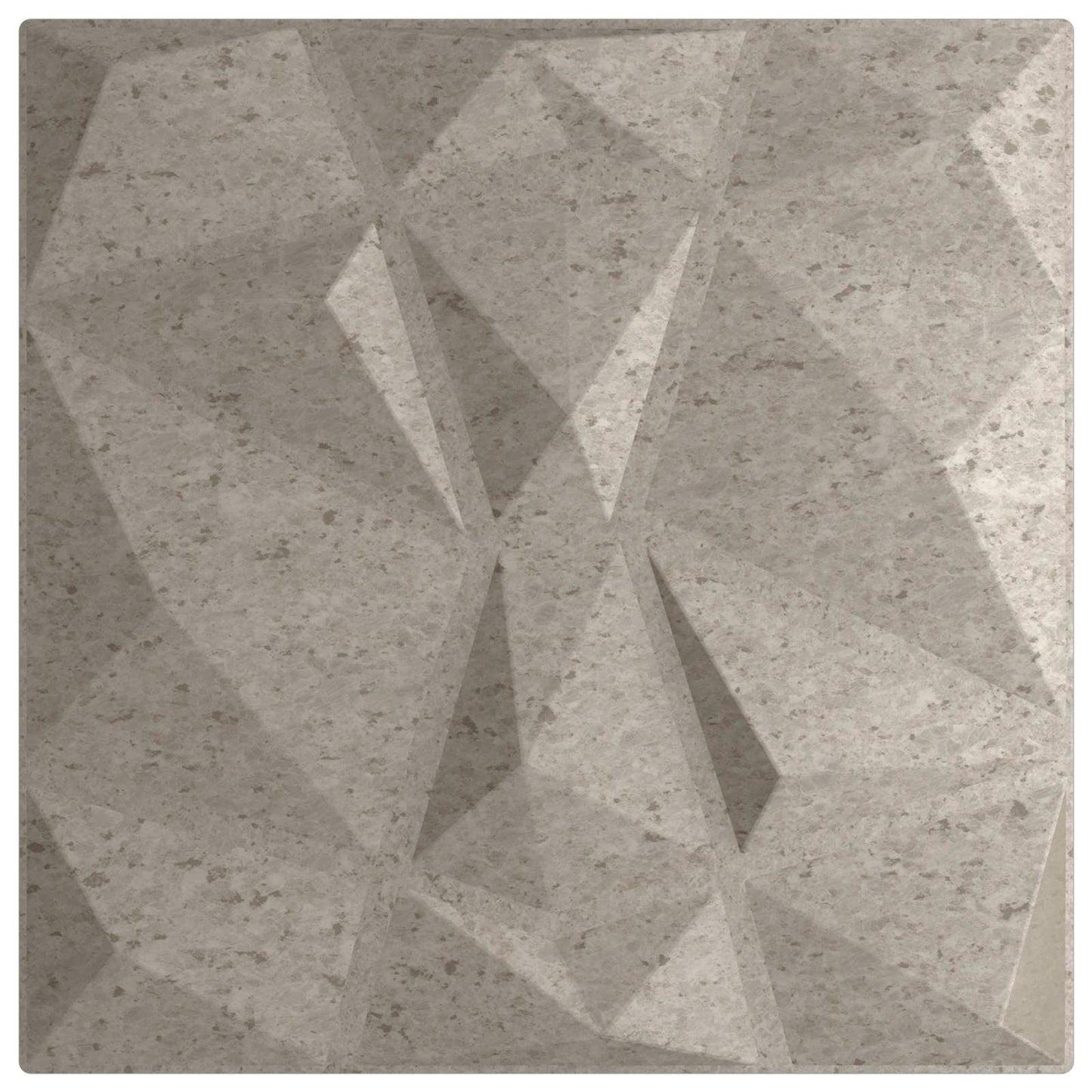 Fali panelek 24 db 50 x 50 cm Betonszürke XPS Hab