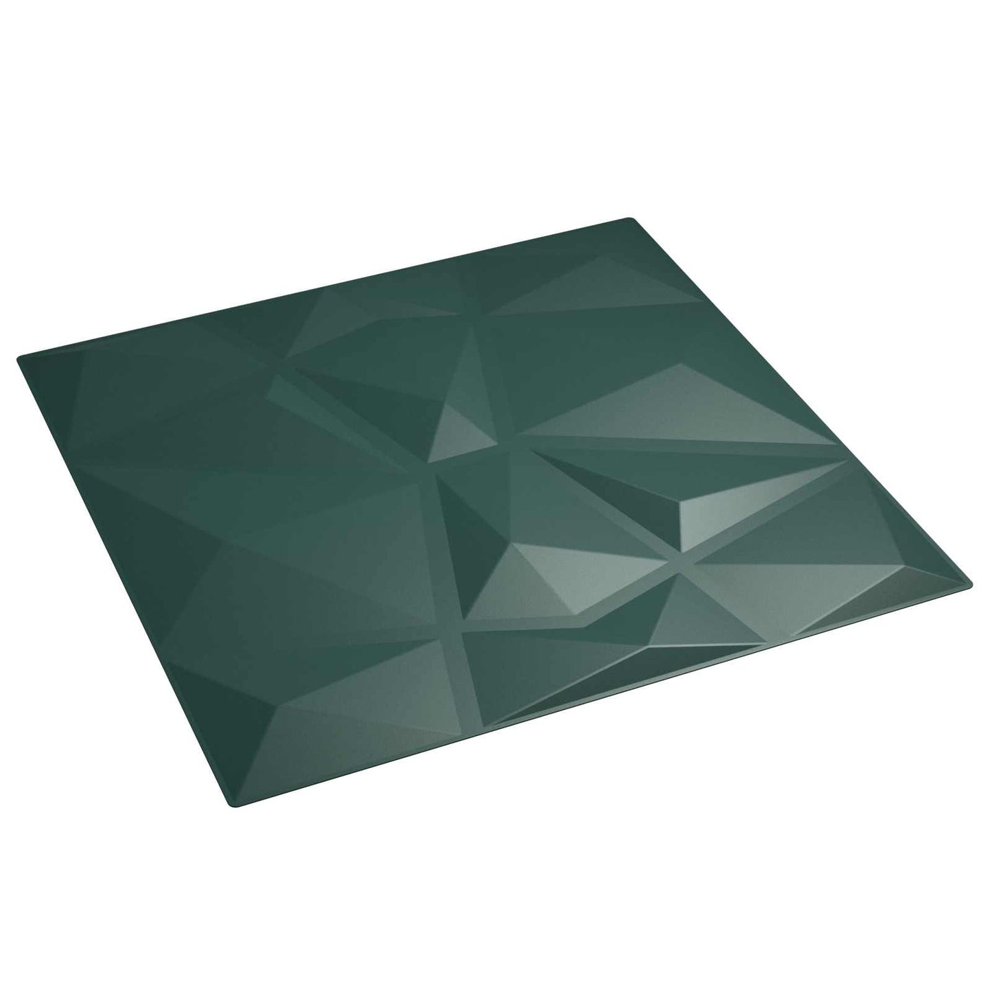 Fali panelek 24 db 50 x 50 cm Zöld XPS Hab