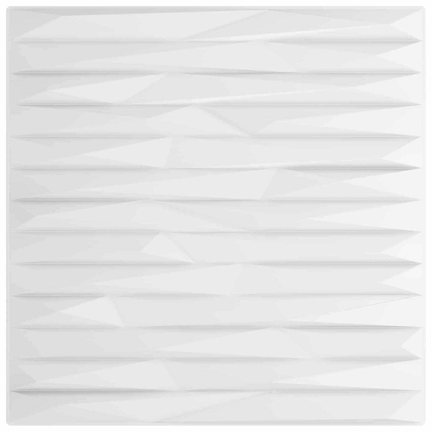 Fali panelek 12 db 50 x 50 cm Fehér kő XPS Hab
