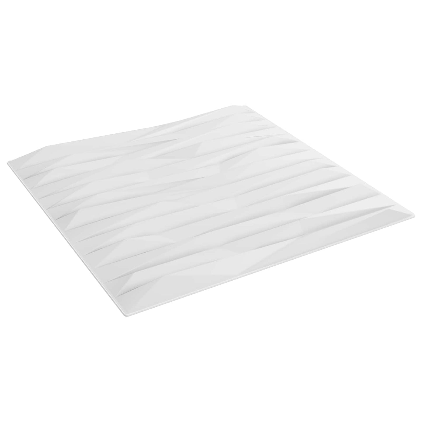 Fali panelek 48 db 50 x 50 cm Fehér kő XPS Hab