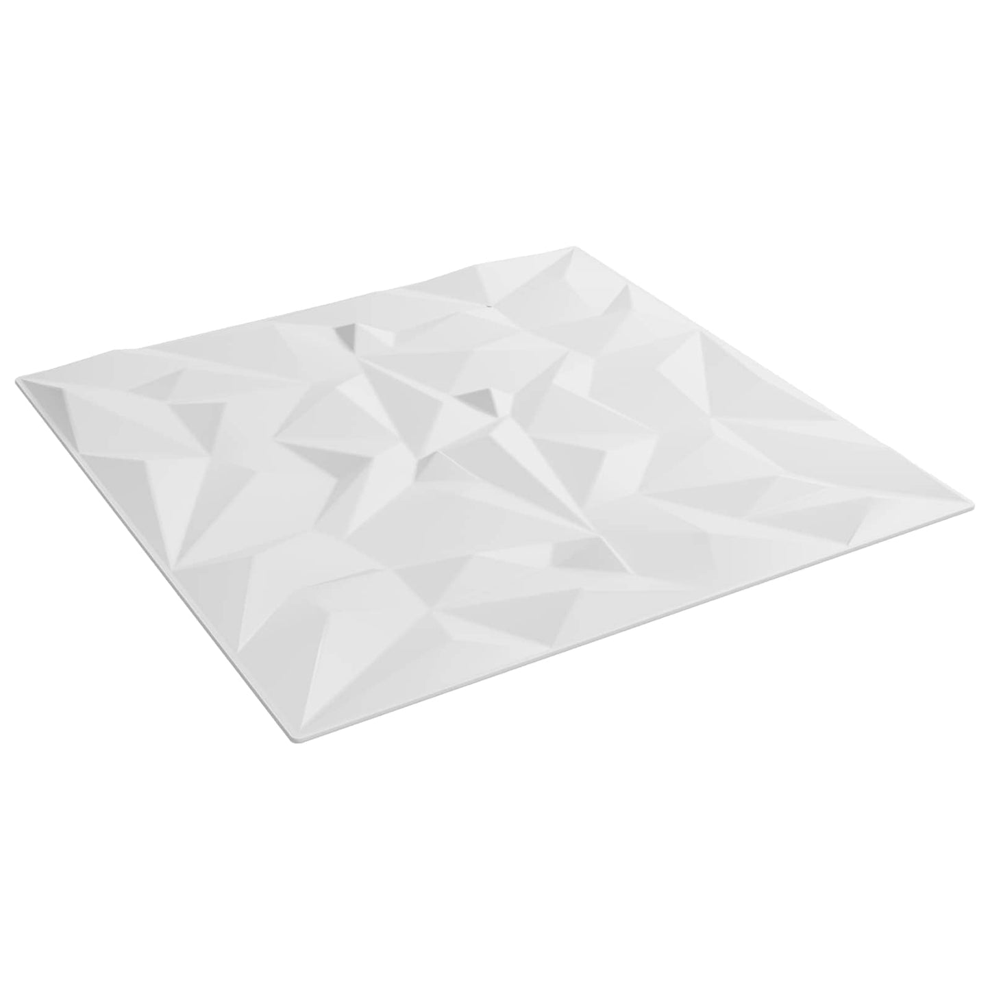 Fali panelek 24 db 50 x 50 cm Fehér XPS Hab