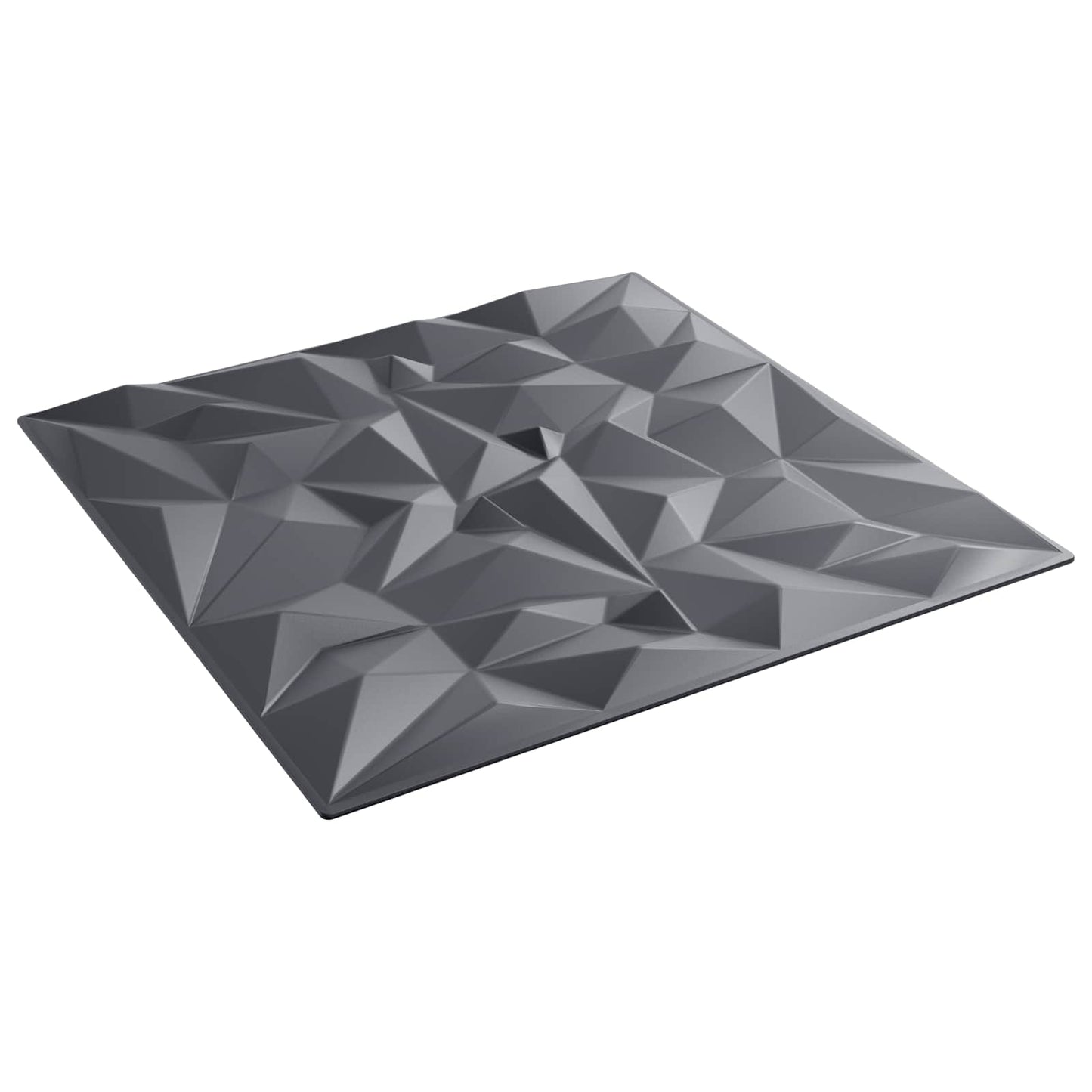 Fali panelek 48 db 50 x 50 cm Ametiszt Szürke XPS Hab