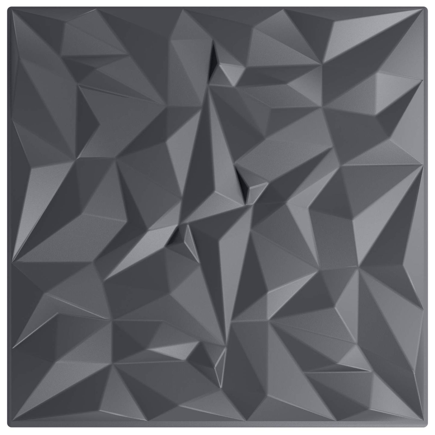 Fali panelek 48 db 50 x 50 cm Ametiszt Szürke XPS Hab