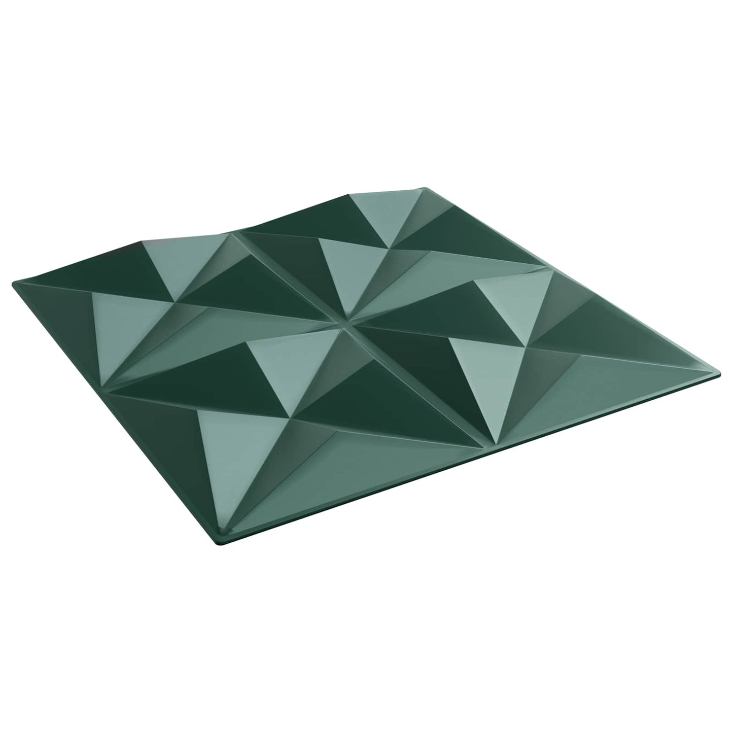Fali panelek 24 db 50 x 50 cm Origami Zöld XPS Hab