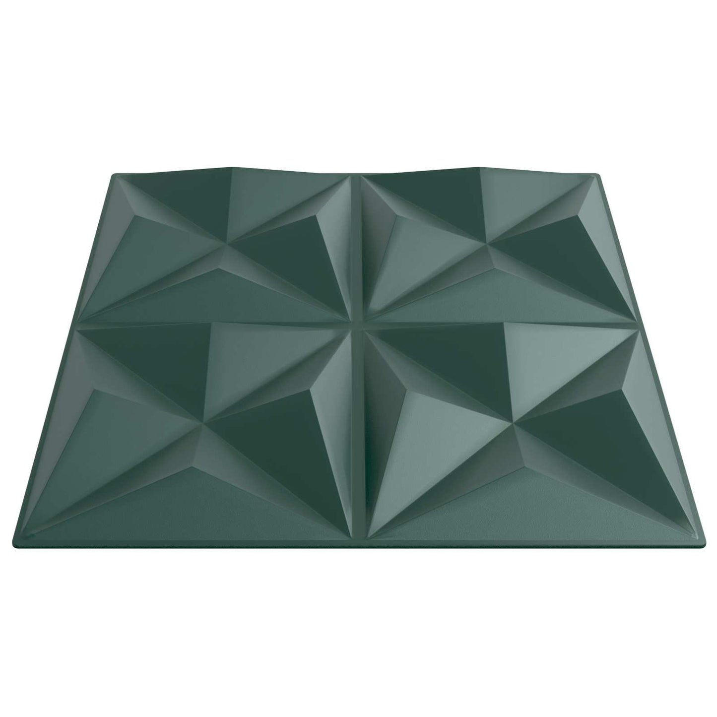 Fali panelek 48 db 50 x 50 cm Origami Zöld XPS Hab